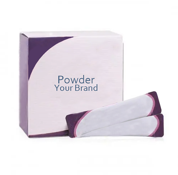 Rounded edge powder